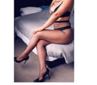Massage tie and tease strap-on