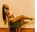 New ashey black party girl