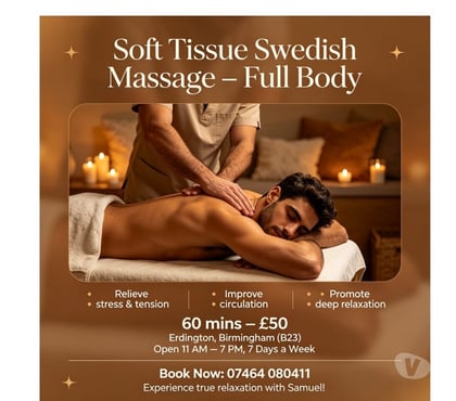 Professional massage Erdington Birmingham - Photos for Male massage therapist