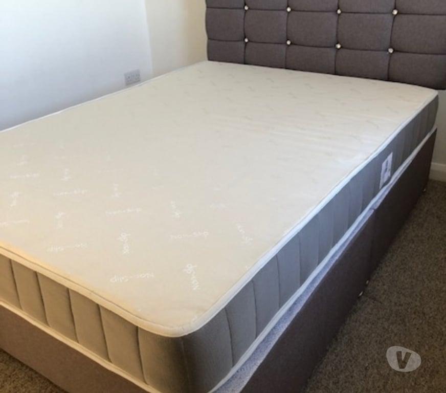 Furniture Bedfordshire Central Bedfordshire - Photos for Brand new Double Bed,with Mattress