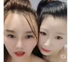 NEW Korean Girl 4 Hand Massage Double Kissing Full Body