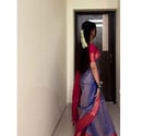 Vinya Mauritius Tamil Indian Girl in Town