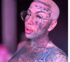 ENGLISH Heavily Tattooed Ex Model