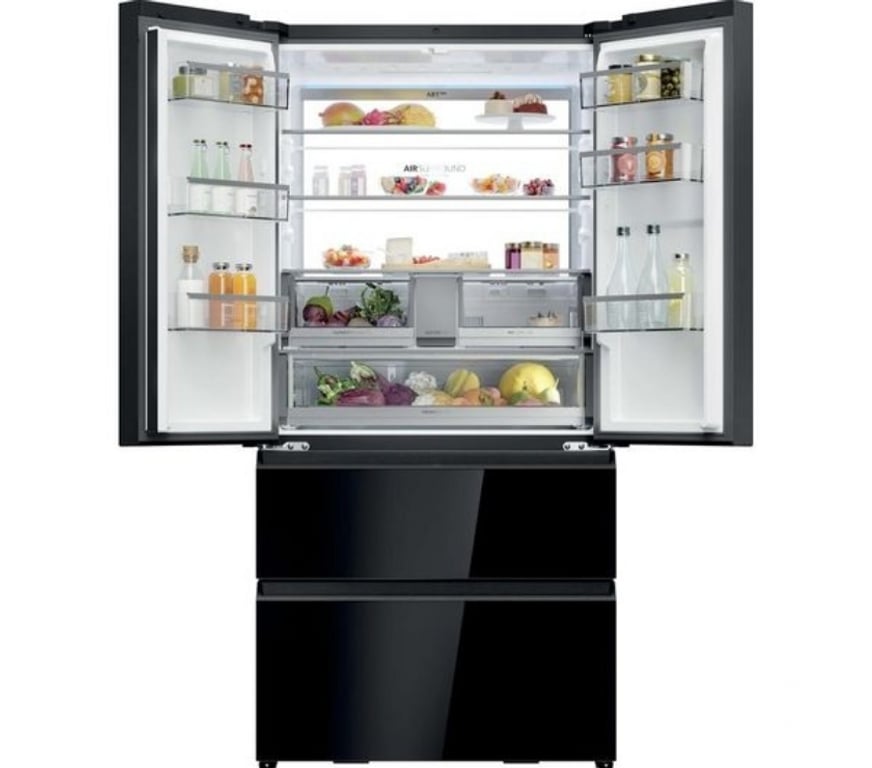 household goods Wiltshire Swindon - Photos for Haier American Fridge Freezer Total No Frost HFR79F19DFGB