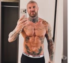 Mr Murdz Masculine Tattooed, muscular man insta rob_murdz