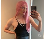 Sexy Nordic sissy visiting