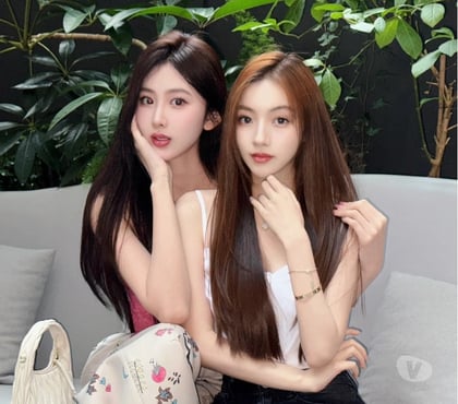  Escorts Durham County Durham - Photos for NEW Tourist DUO Korean Girls Double Kissing Full Body