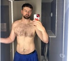 hairy chest, talented lips, masc energy. Regular meets
