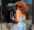 Afro girl . Strap on . Owo .. party