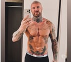 MR Murdz Masculine Tattooed gym fit man insta rob_murdz
