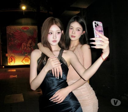 Escort Abbey Wood South East London - Photos for NEW Duo Tourist Asia Girls Kissing Full Body