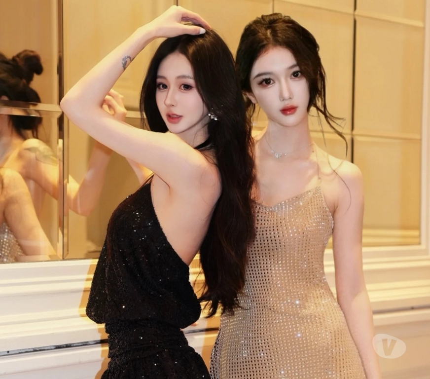 Escorts Tyne and Wear Newcastle upon Tyne - Photos for NEW Tourist DUO Korean Girls Double Kissing Full Body