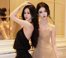 Photos for NEW Tourist DUO Korean Girls Double Kissing Full Body
