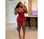 STUNNING EBONY ,100% REAL AND NATURAL, BEST PARTY