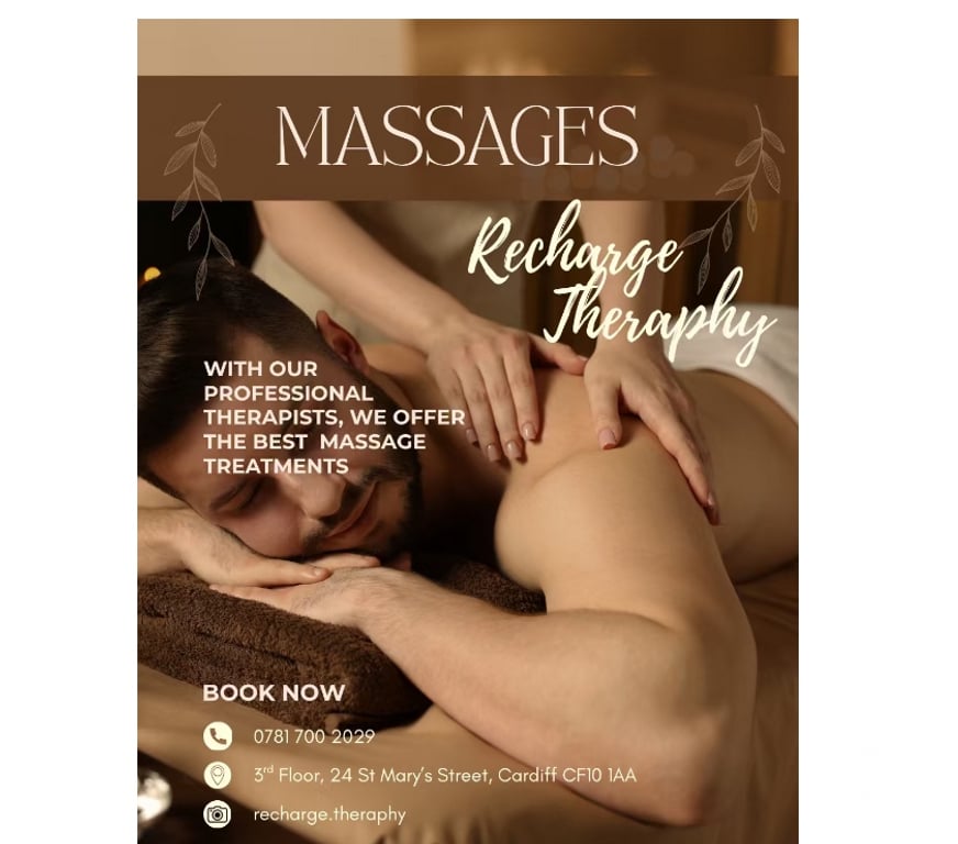 Full body massage Cardiff Cardiff City Centre - Cardiff - Photos for Recharge Therapy
