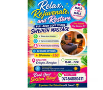 Photos for Male massage therapist