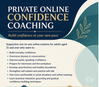 Aldridge - Walsall — Private online confidence coaching