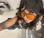 Beautiful Asian girl in town
