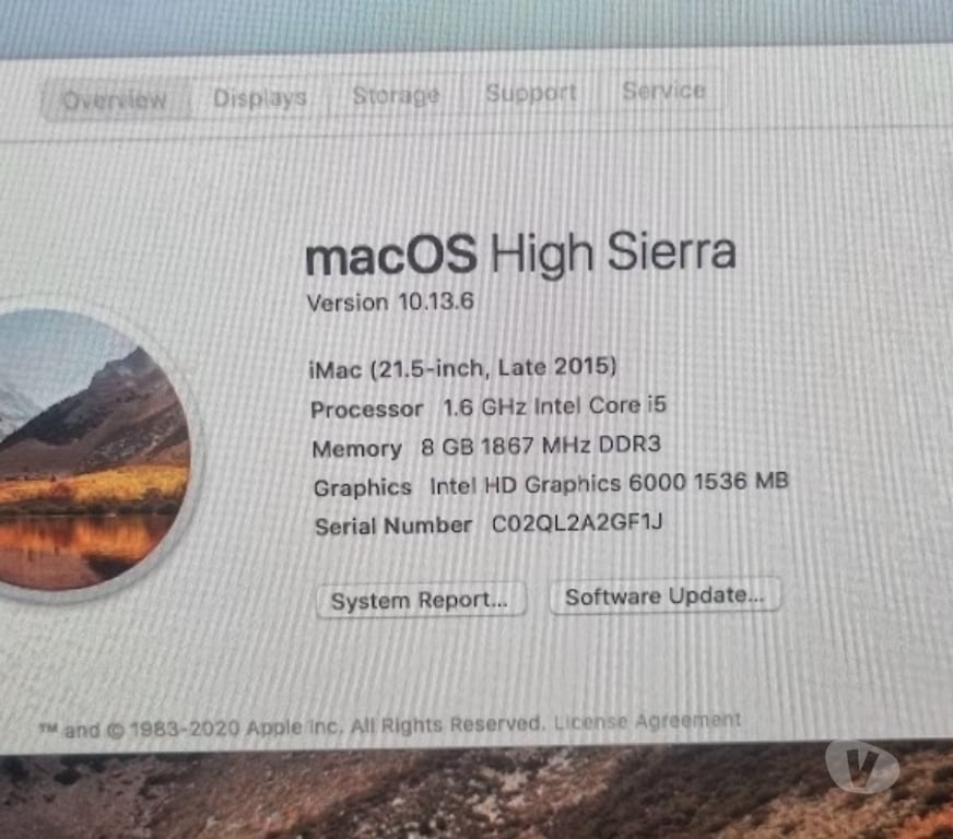 refurbished laptops West London Hounslow - Photos for Apple iMac 21.5" (Late 2015) 1.6GHz i5 + 1TB HDD + 8GB RAM,