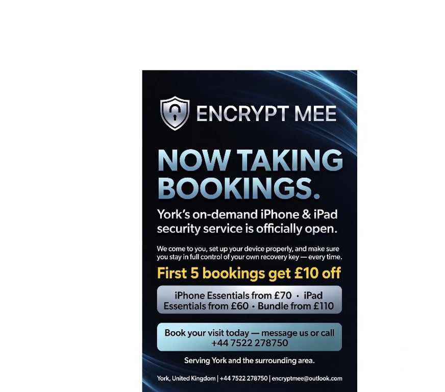 web design York York City Centre - York - Photos for iPhone & iPad Security & Privacy Hardening Service in York