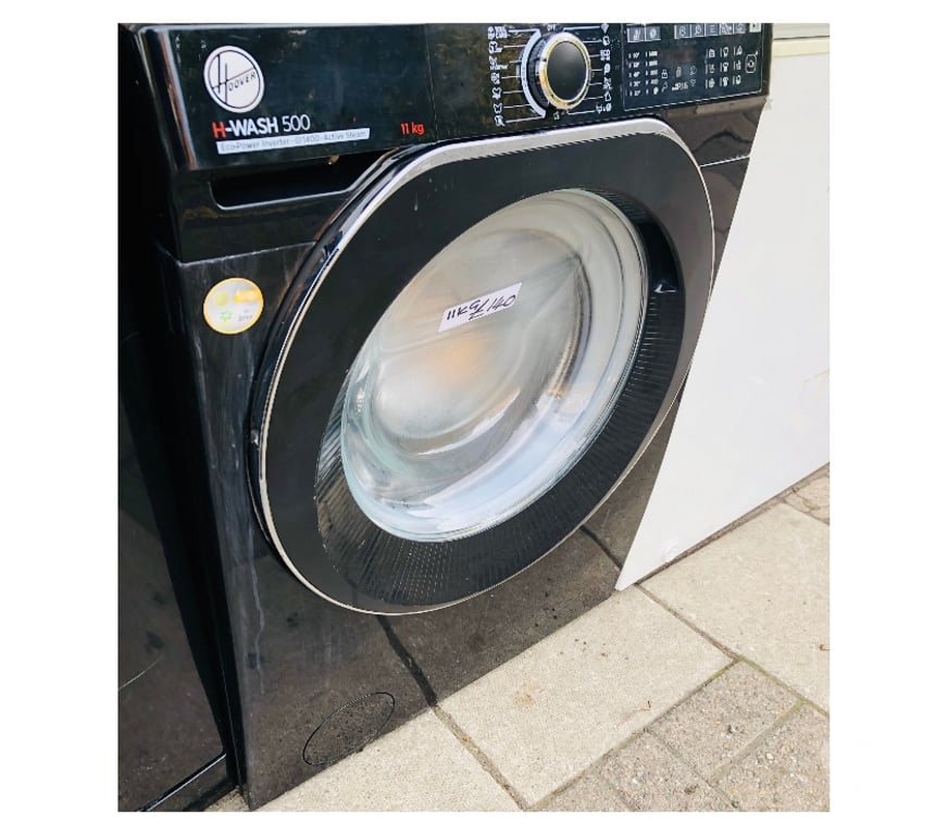 household goods North Northamptonshire Corby - North Northamptonshire - Photos for Big 🖤 Black hoover washing machine with massive drum size