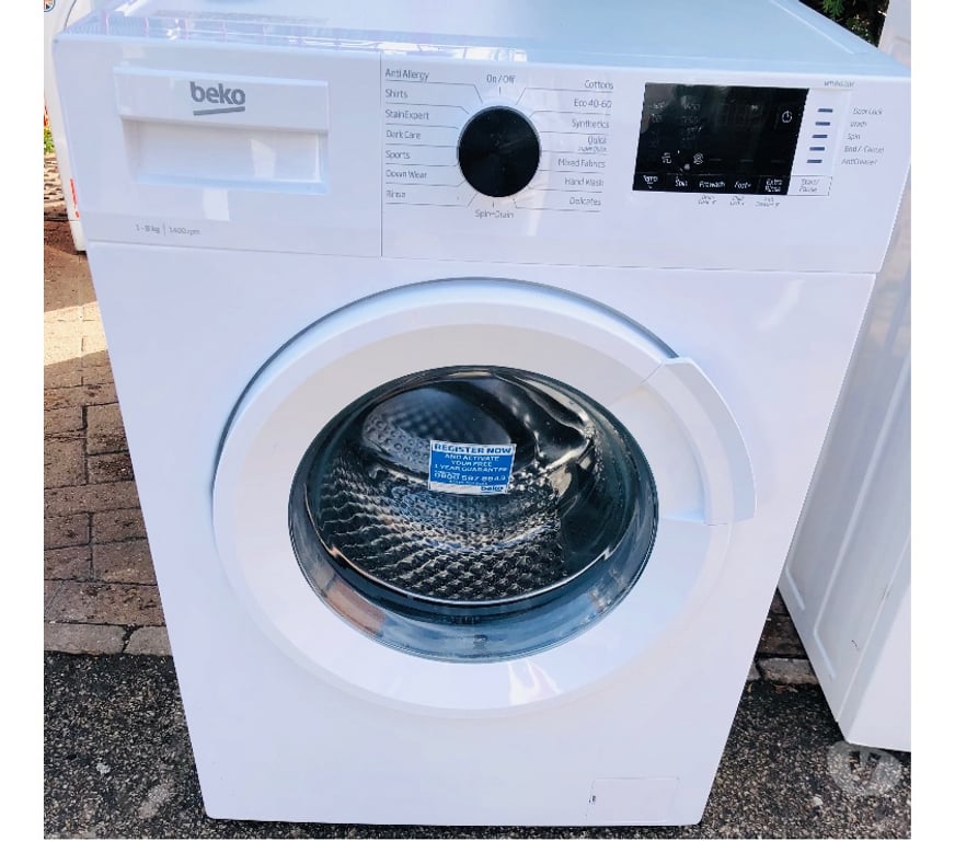 household goods West Northamptonshire Daventry - West Northamptonshire - Photos for Beko 8KG load washing machine with 1400 rpm Like New