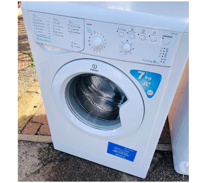 household goods North Northamptonshire Wellingborough - North Northamptonshire - Photos for Indesit 7kg load A+ Class washing machine works perfectly