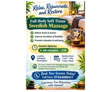 Photos for Male massage therapist
