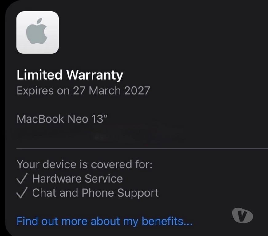 refurbished laptops Tyne and Wear Sunderland - Photos for 13-inch MacBook Neo - Indigo MBN 13 IND 8GB 256GB-GBR