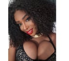Sophie black ebony,girl party 🎉