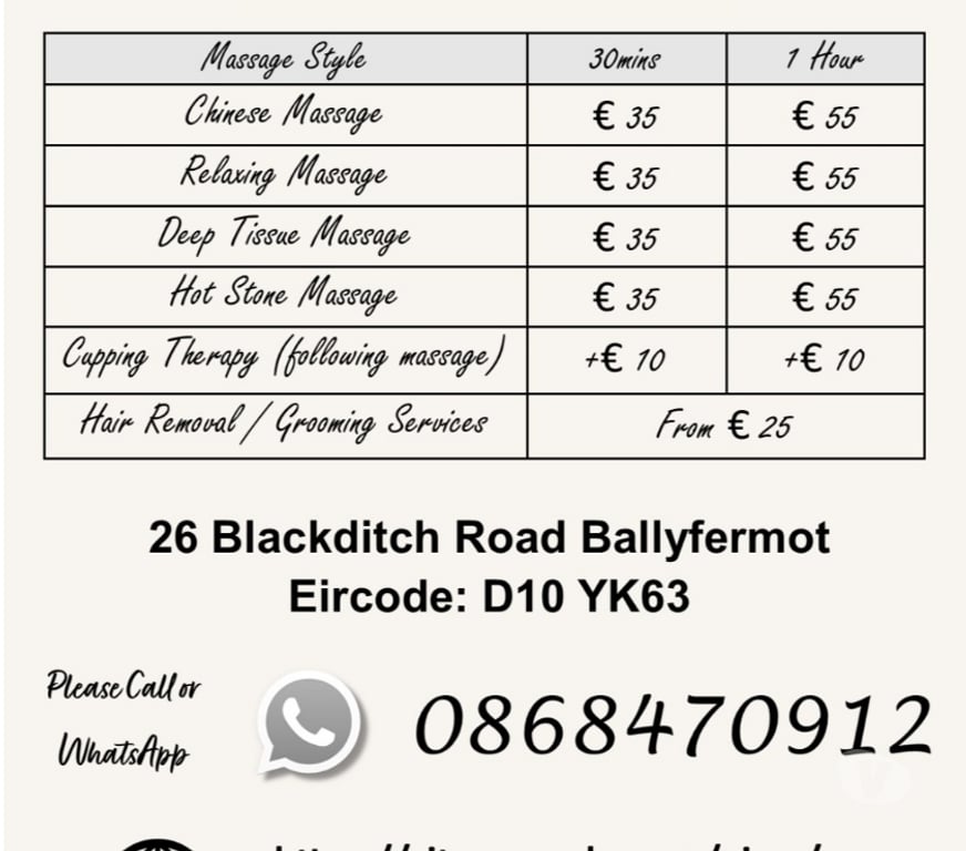 Massage - Beauty - Spa Dublin Dublin-10 - Photos for Chinese Energy Massage