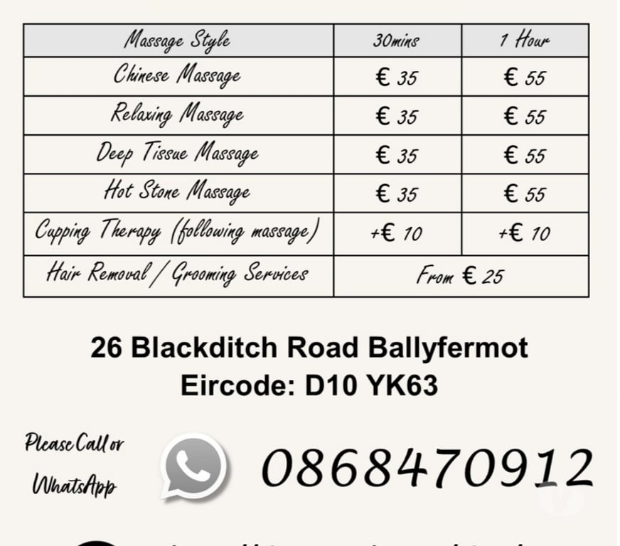 Massage - Beauty - Spa Dublin Dublin-10 - Photos for Chinese Energy Massage