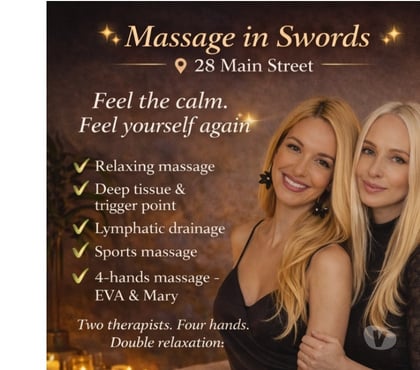 Massage - Beauty - Spa Swords Dublin - Photos for 4 hands massage