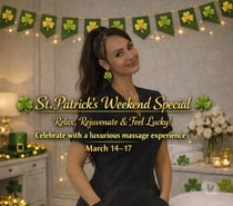 St Patrick’s weekend bliss massage special with Lia D11
