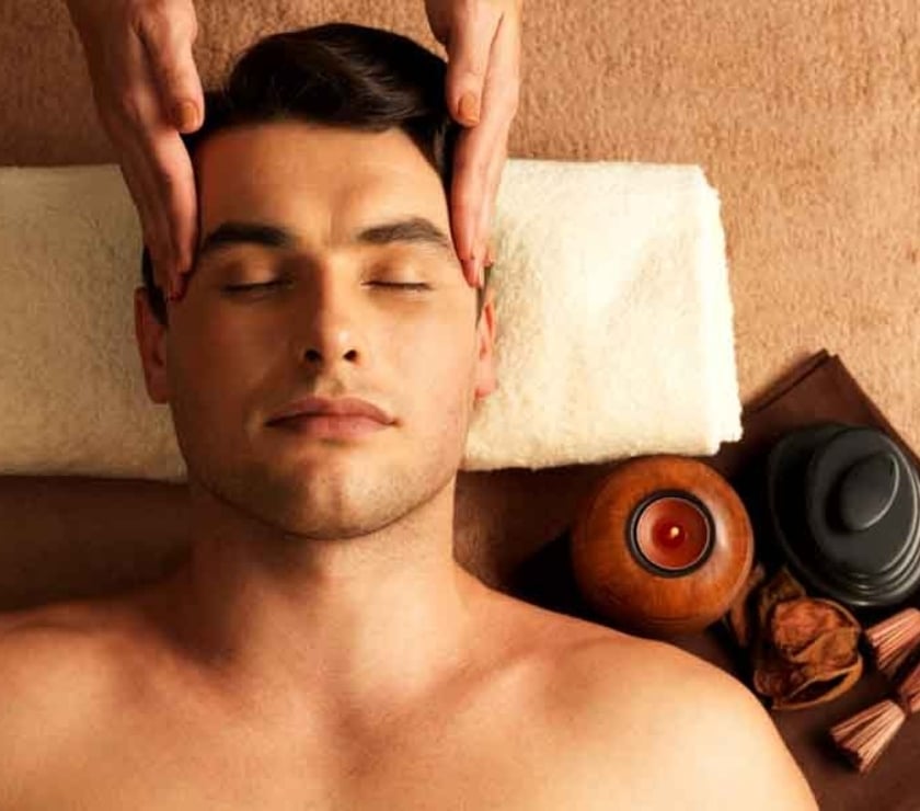 Male massage by male therapist