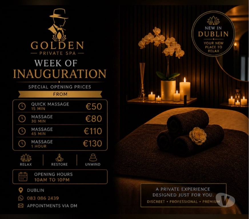 Massage - Beauty - Spa Dublin Swords - Photos for Golden Private Spa — Finglas Easy access from Swords