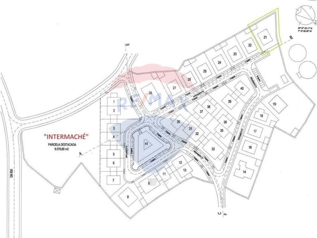Terrenos Meda - Fotos para Meda-Lote - Urbanização Noval, ao Intermarché Mêda (124851087-7)