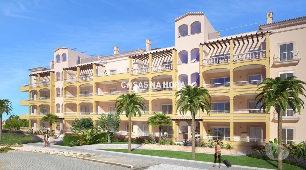 Apartamentos a venda Lagos - Fotos para Centro de Lagos - Novos T2 com amplos terraços e piscina