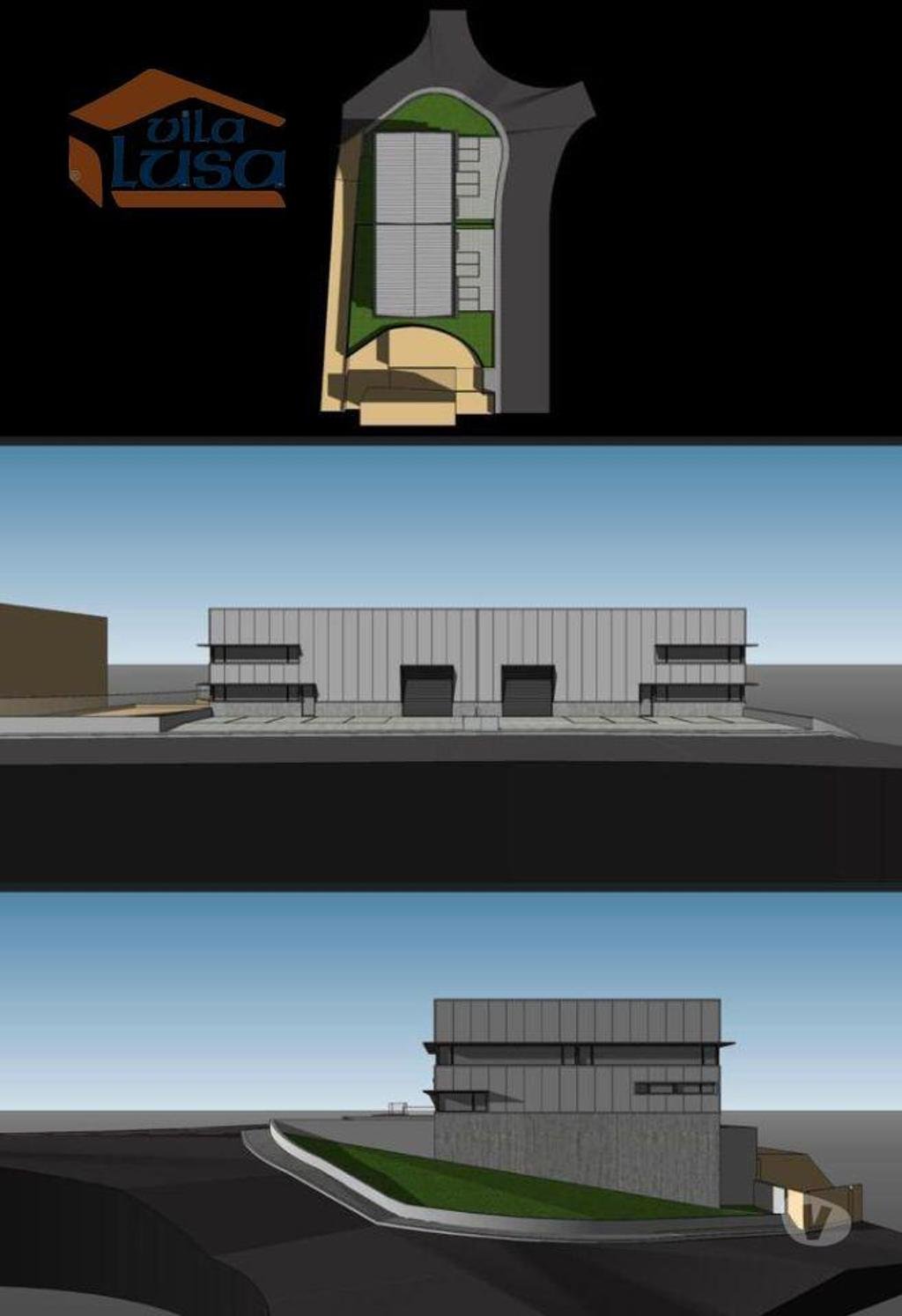 Terrenos Vila Nova de Gaia - Fotos para Terreno com 1.498 m2 Zona Industrial de canelas para a