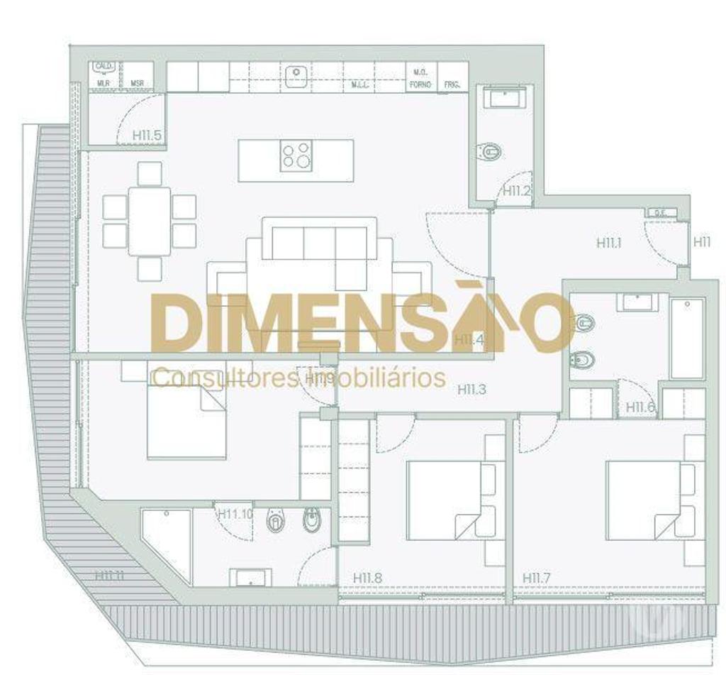 Apartamentos a venda Matosinhos - Fotos para T3 c varanda, em construção para venda em Matosinhos DCI072A