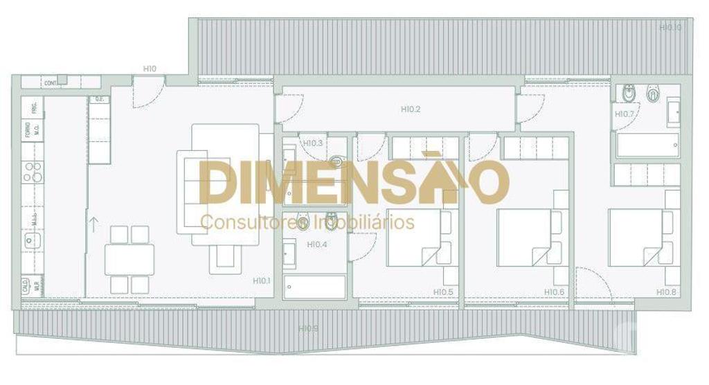 Apartamentos a venda Matosinhos - Fotos para T3 c 2 varandas, em construção para venda em Matosinhos DCI072E