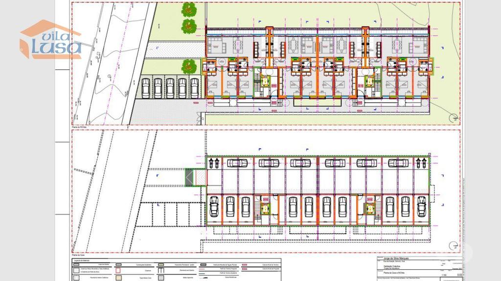 Terrenos Ovar - Fotos para Terreno com projeto aprovado p construção em altura em Esmoriz.