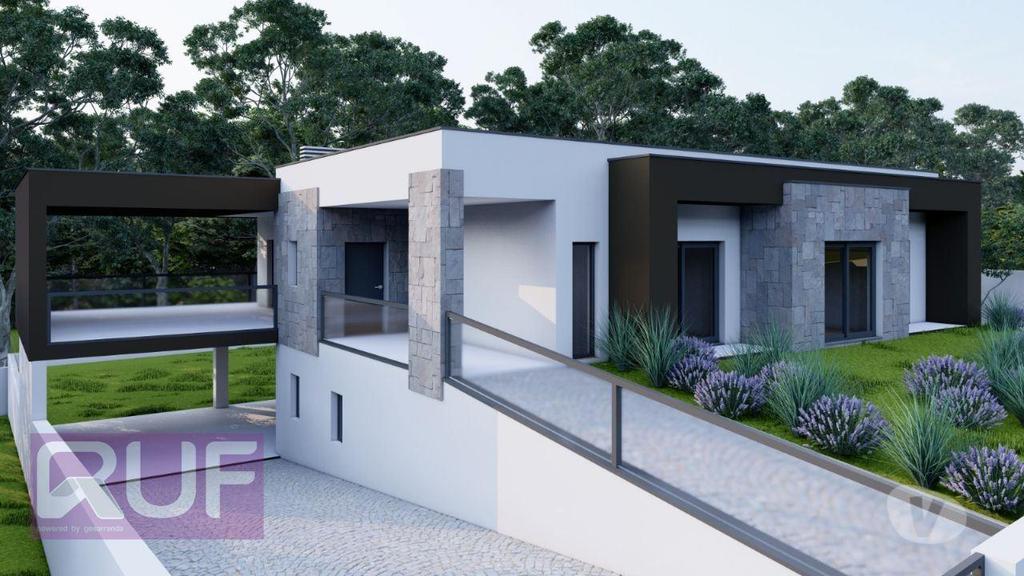 Terrenos Leiria - Fotos para Lote de Terreno com projeto para moradia V4 em Souto da