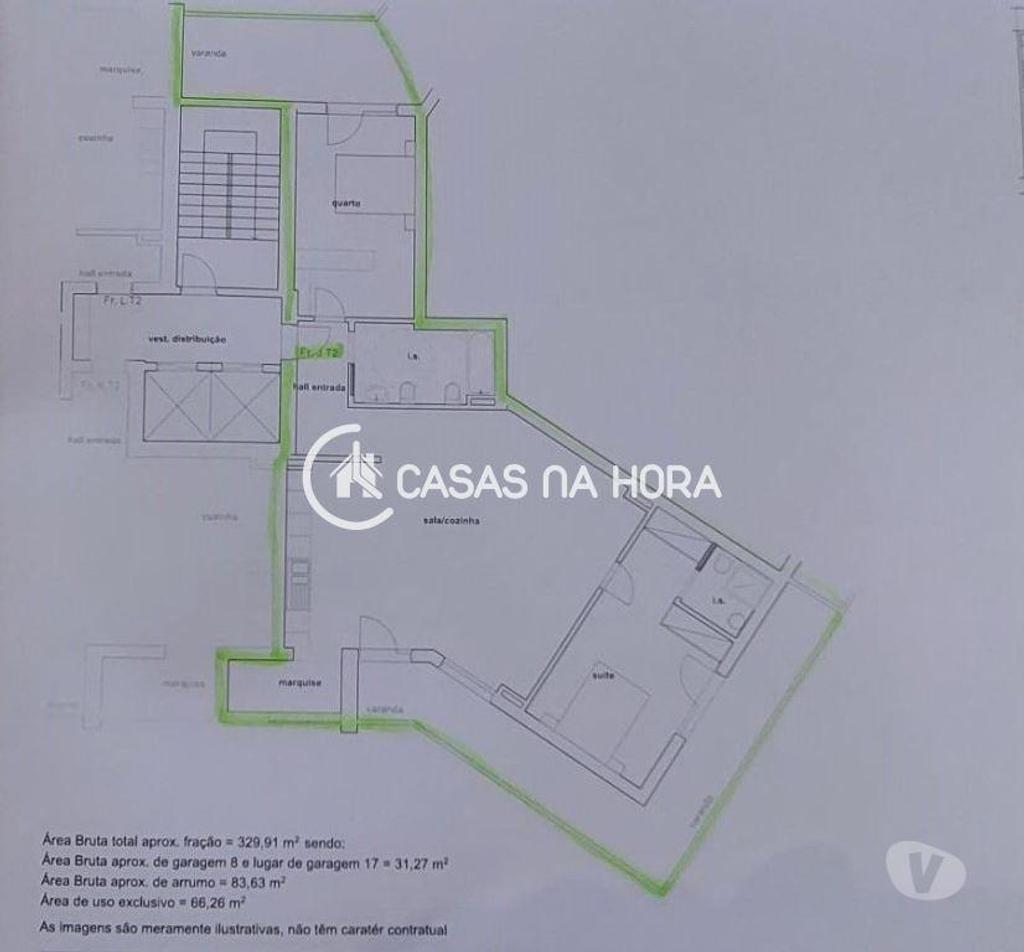 Apartamentos a venda Viseu - Fotos para T2+3 Com Varandas em Todas as Divisões - Viseu (viseu A 01667)