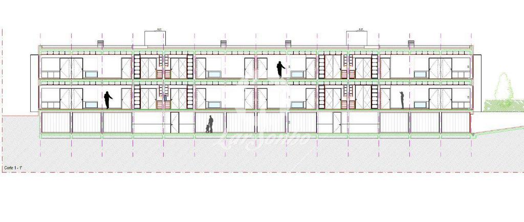 Terrenos Ovar - Fotos para Terreno com Projecto Aprovado para 8 Apartamentos (259-T-00148)