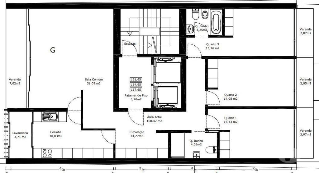 Apartamentos a venda Vila Nova de Gaia - Fotos para Apartamento T3 - Edifício Rua da Rasa (OD2 00602)