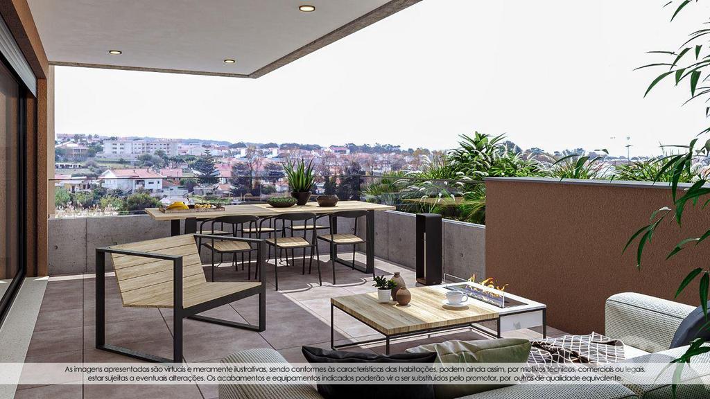 Apartamentos a venda Vila Nova de Gaia - Fotos para T3 com varanda e lugar de garagem no Lavadores Terrace (AR 03726)