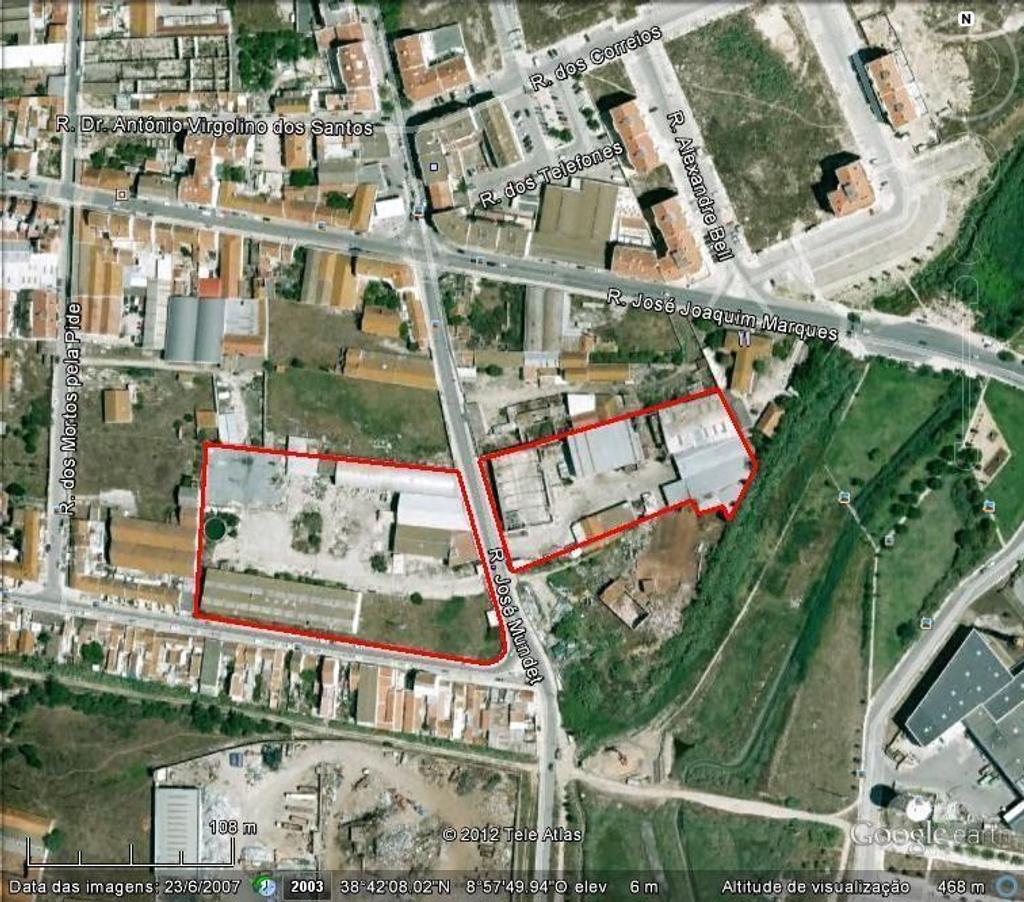Terrenos Montijo - Fotos para Montijo, terreno com armazéns em ruínas para venda (JPCX-2002782)