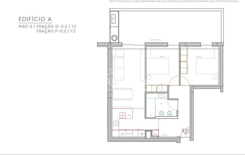 Apartamentos a venda Esposende - Fotos para T3 Dúplex no empreendimento Rialto praia da Ramalha, Esposende