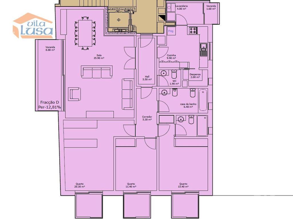 Apartamentos a venda Vila Nova de Gaia - Fotos para T3 Novo Santo Ovidio com garagem individual de 42 m2 para 3